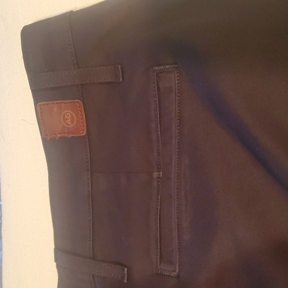 Adriano Goldscmied The Lux Khaki Tailored Trouser Sz. 32R Blue Pants - Picture 6 of 11